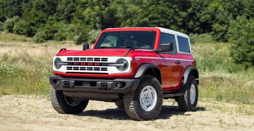 New for 2023 Ford Bronco Heritage Models