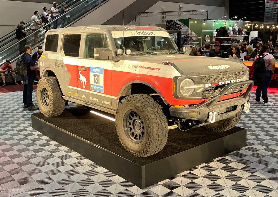 Rebelle Rally Bronco R on Display at SEMA 2021