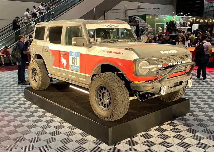 Rebelle Rally Bronco R on Display at SEMA 2021 – Bronc Parts Pro