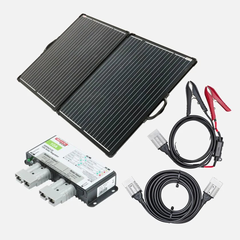 200W Folding Solar Panel Kit