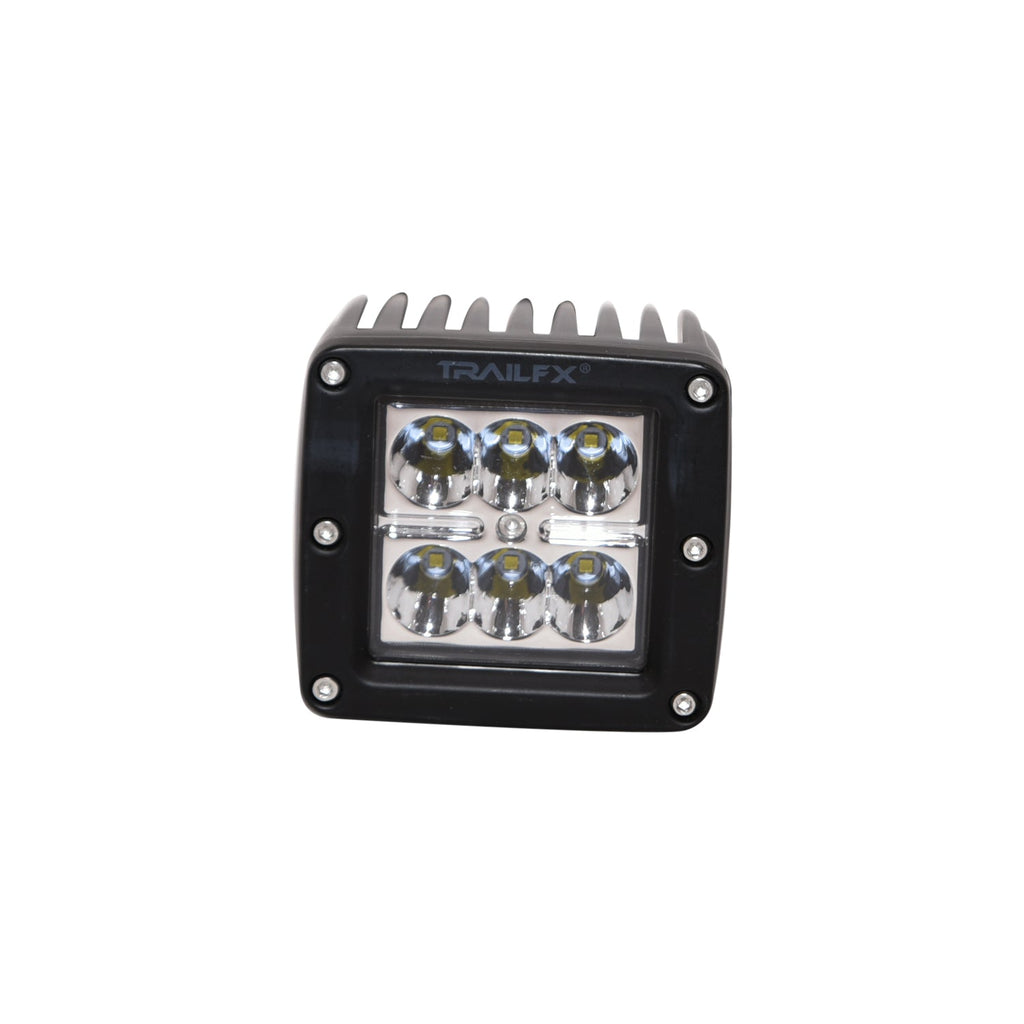 3" Cube LED Spot Beam 1620 Lumens - Pair