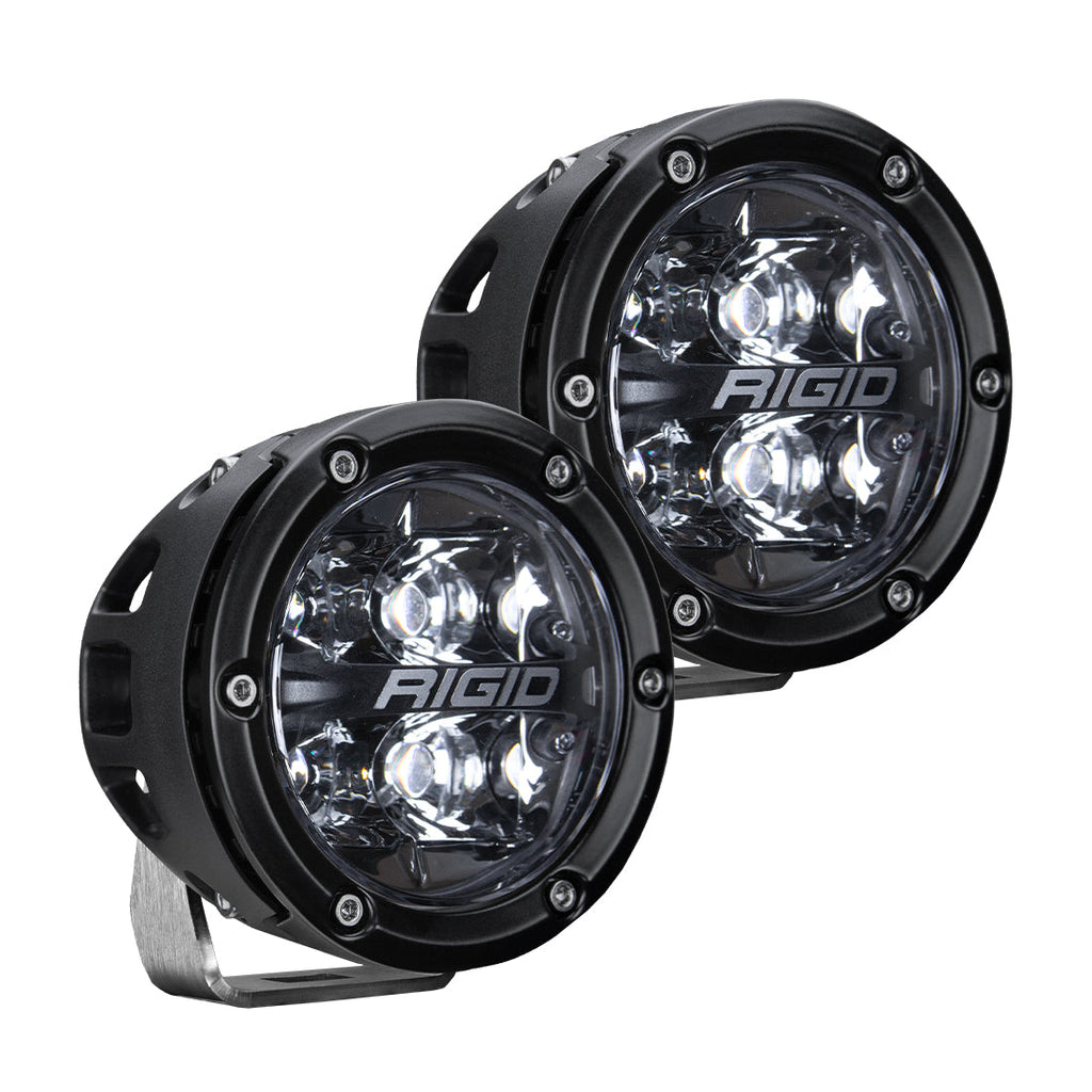 4" 360-Series A-Pillar Driving LED Light Kit