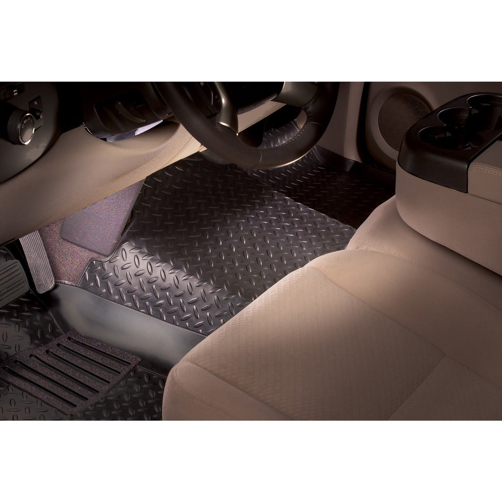 87-96 Ford Truck/80-96 Bronco (Auto Trans.) Classic Style Center Hump Black Floor Liner