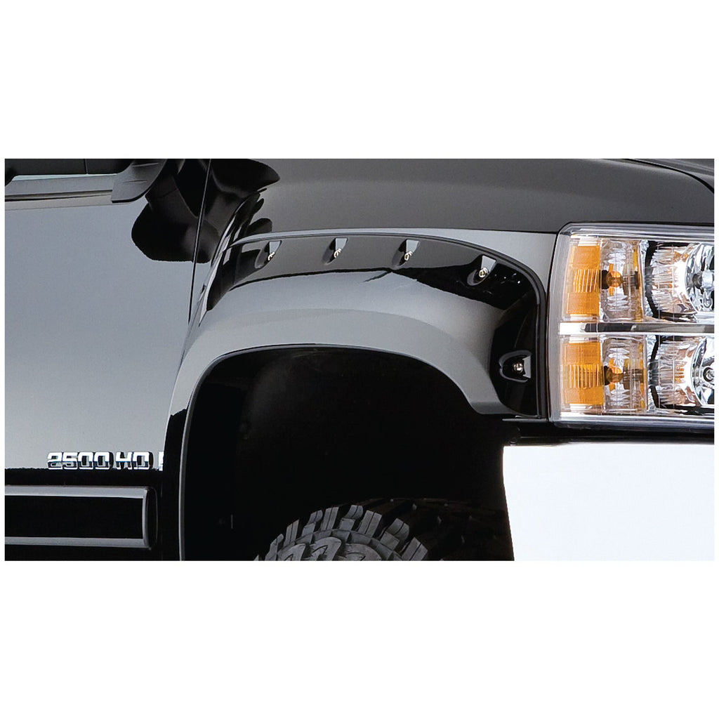 89-90 Ford Bronco Ii Cutout Style Flares 2Pc - Black