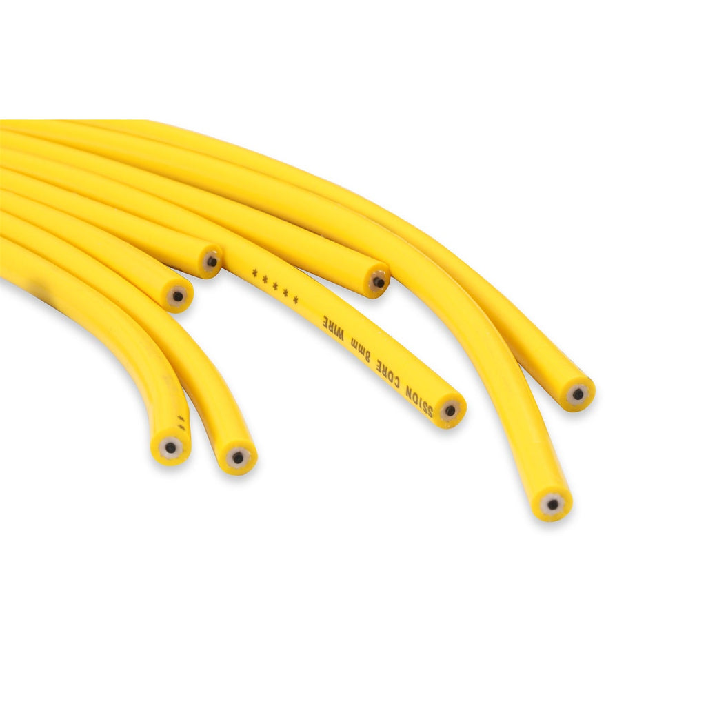 8Mm Straight End Supp Yellow Universal