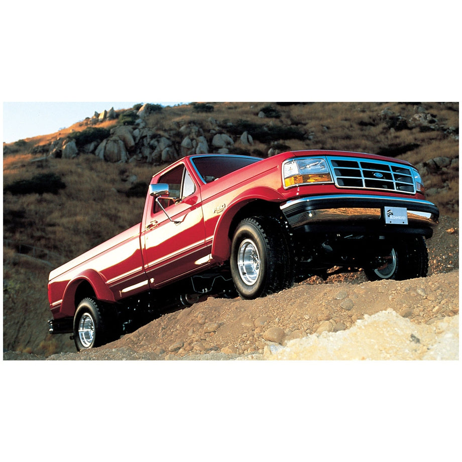 Pocket Rivet style fender flares fits 1992-96 FORD F-150 F-250 F-350 and  Bronco, image size:920x920