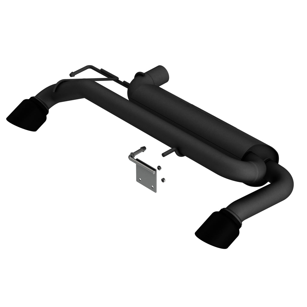 ATAK Axle Back Exhaust System with Black Tips (2.3L Engine)