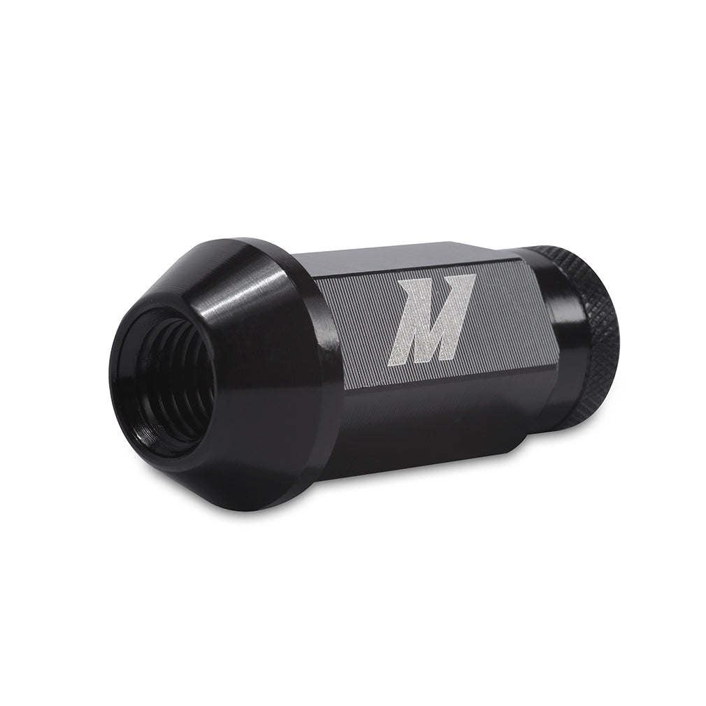 Aluminum Locking Lug Nuts, M12 X 1.5, Fits Ford Bronco 2021+, Black