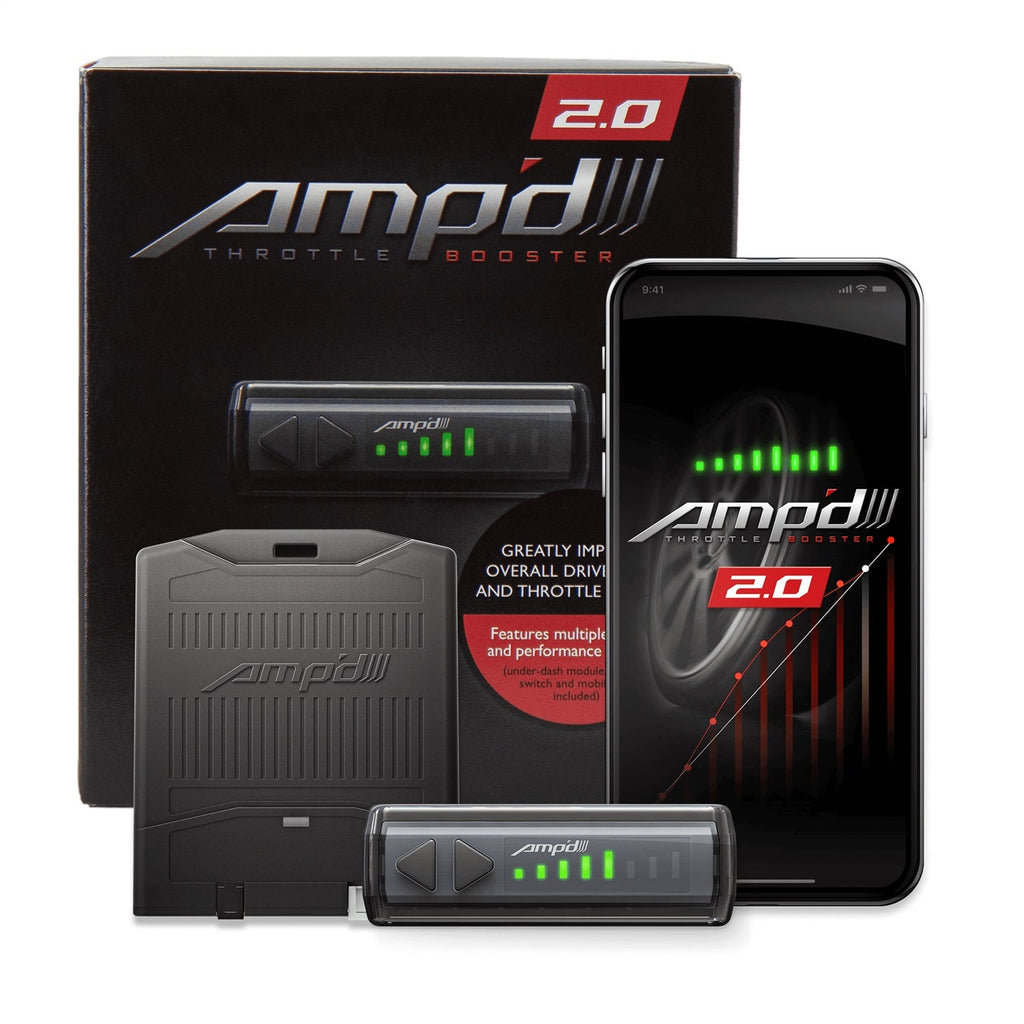 Amp'd 2.0 Throttle Booster with Bluetooth Switch