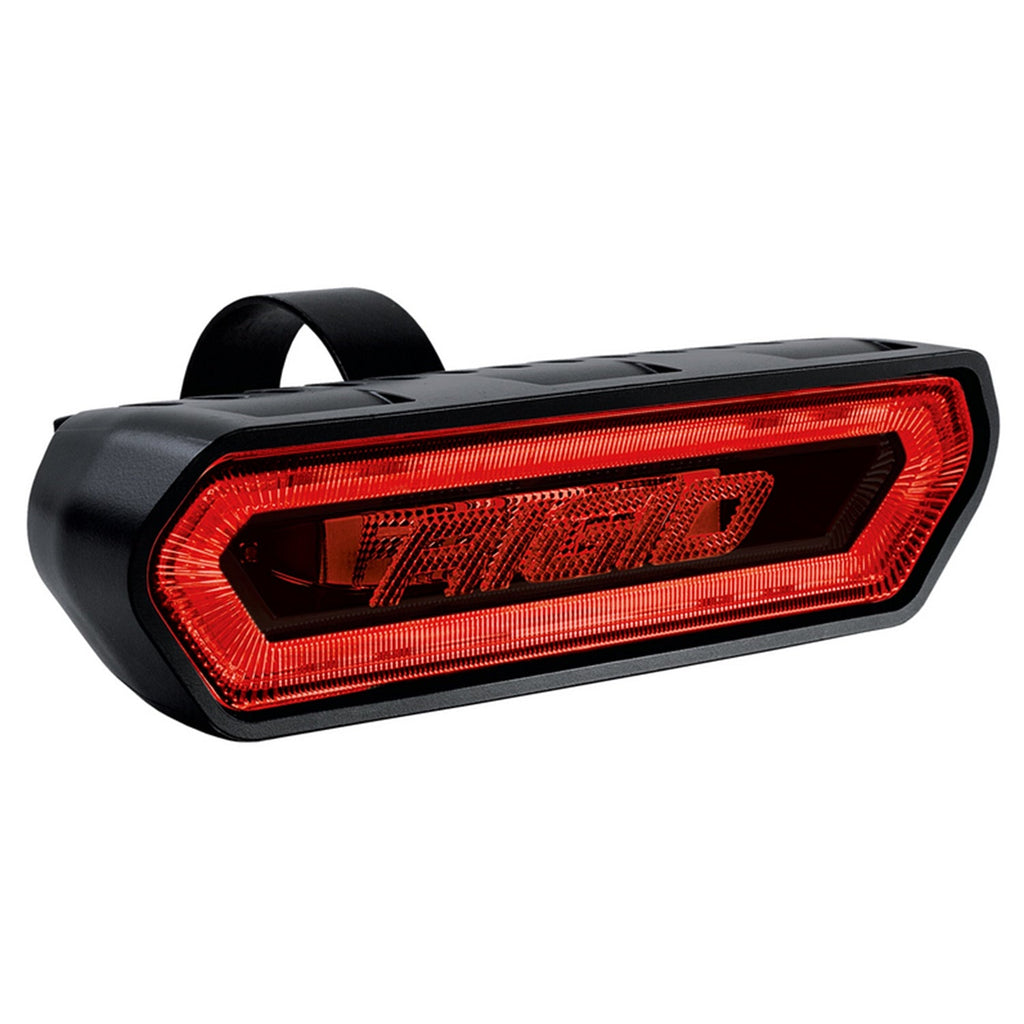 Chase, Rear Facing 5 Mode LED Light, Red Halo, Black Housing