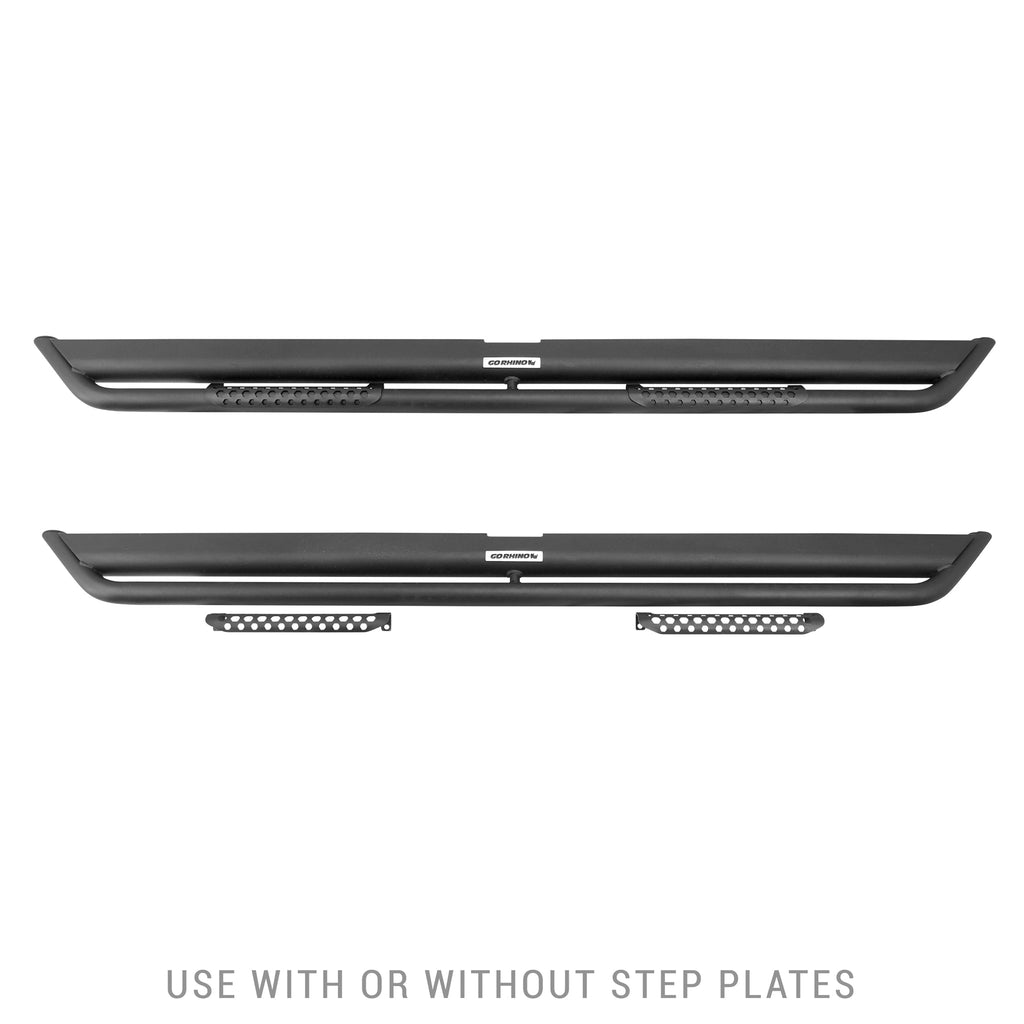 Dominator Xtreme DS Side Steps - 73" Long - Boards Only (4 Door)