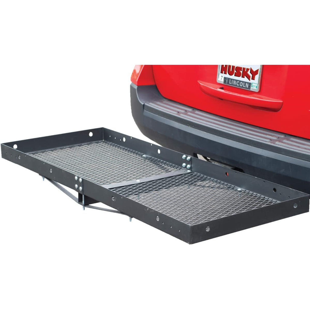 Extra Wide Trailer Hitch Steel Cargo Carrier