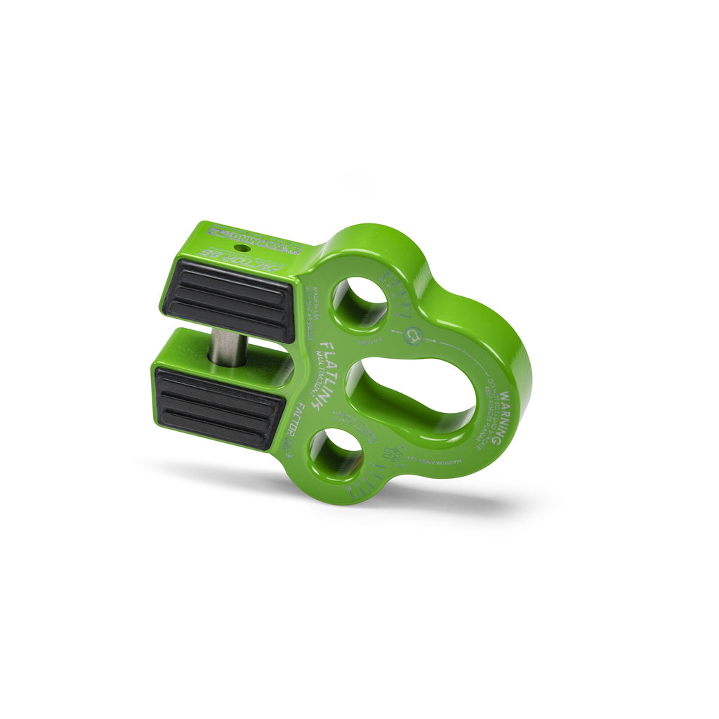 Flatlink Multimount Winch Shackle Mount - Green