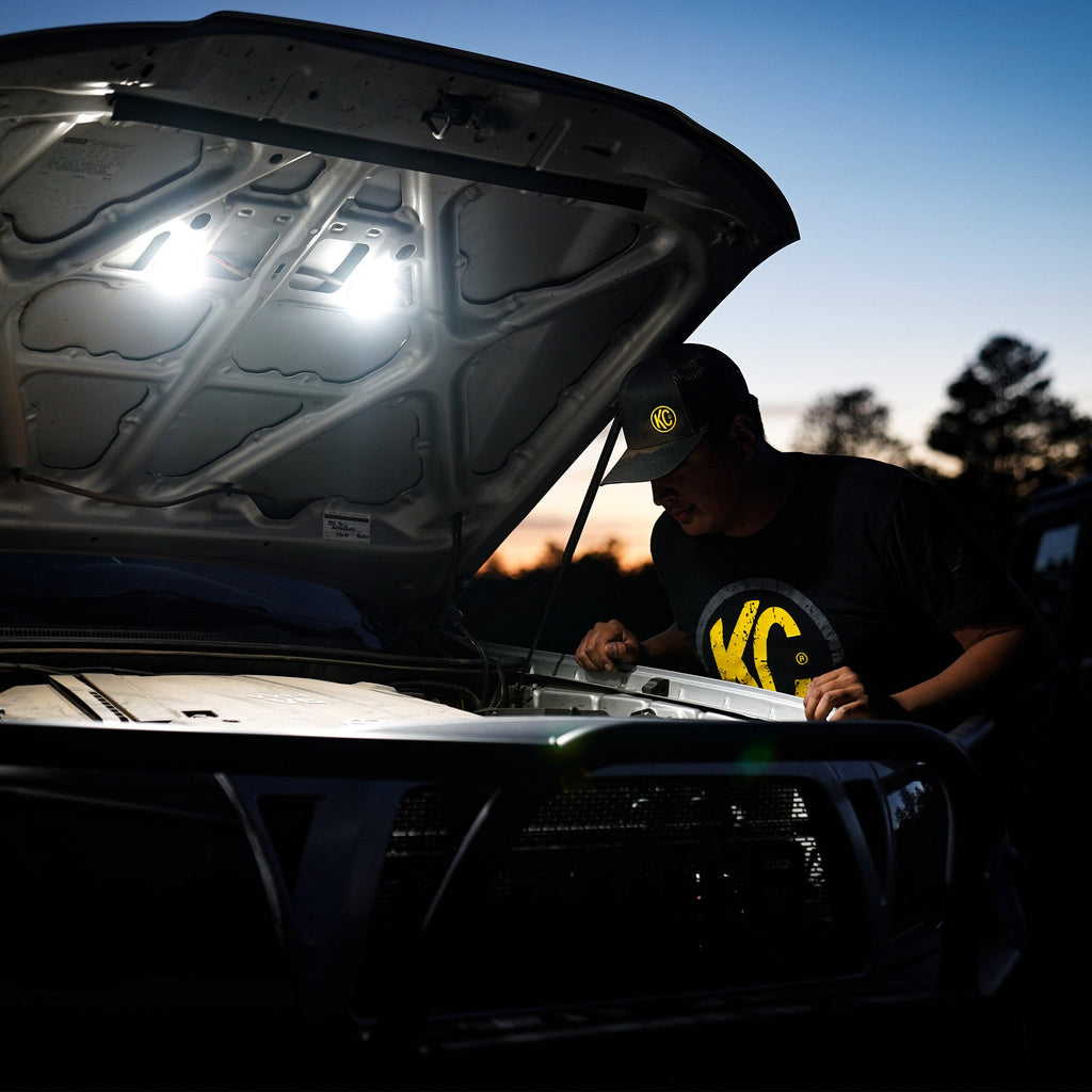 KC Cyclone V2 LED Under Hood 2-Light System