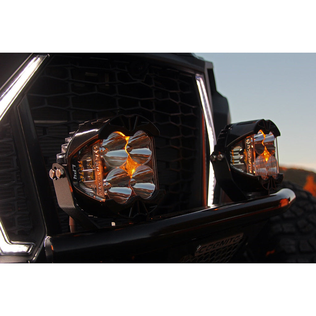 LP4 Pro Driving/Combo LED Auxiliary Light Pod Pair - Clear