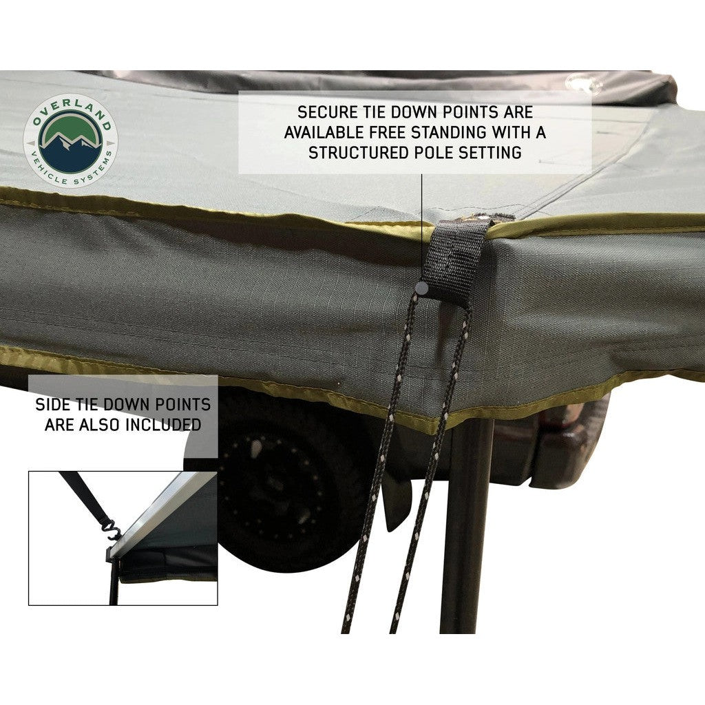 Nomadic LT 270 Awning & Wall 1, 2, & Mounting Brackets - Driverside