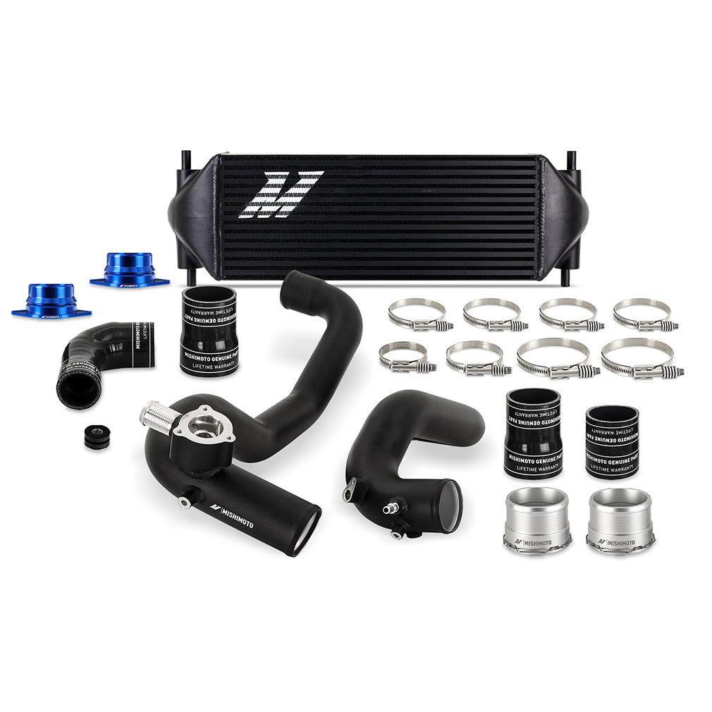 Performance Intercooler Kit, Ford Bronco 2.3L 2021+, Black Ic, Black Ic Pipes
