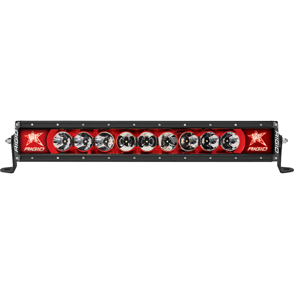 Radiance Plus LED Light Bar, Broad-Spot Optic, 20" With Red Backlight