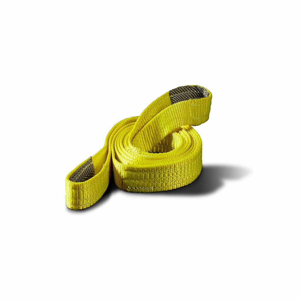 Rigging Tree Trunk Strap 1" X 8', 6400 lb, Yellow