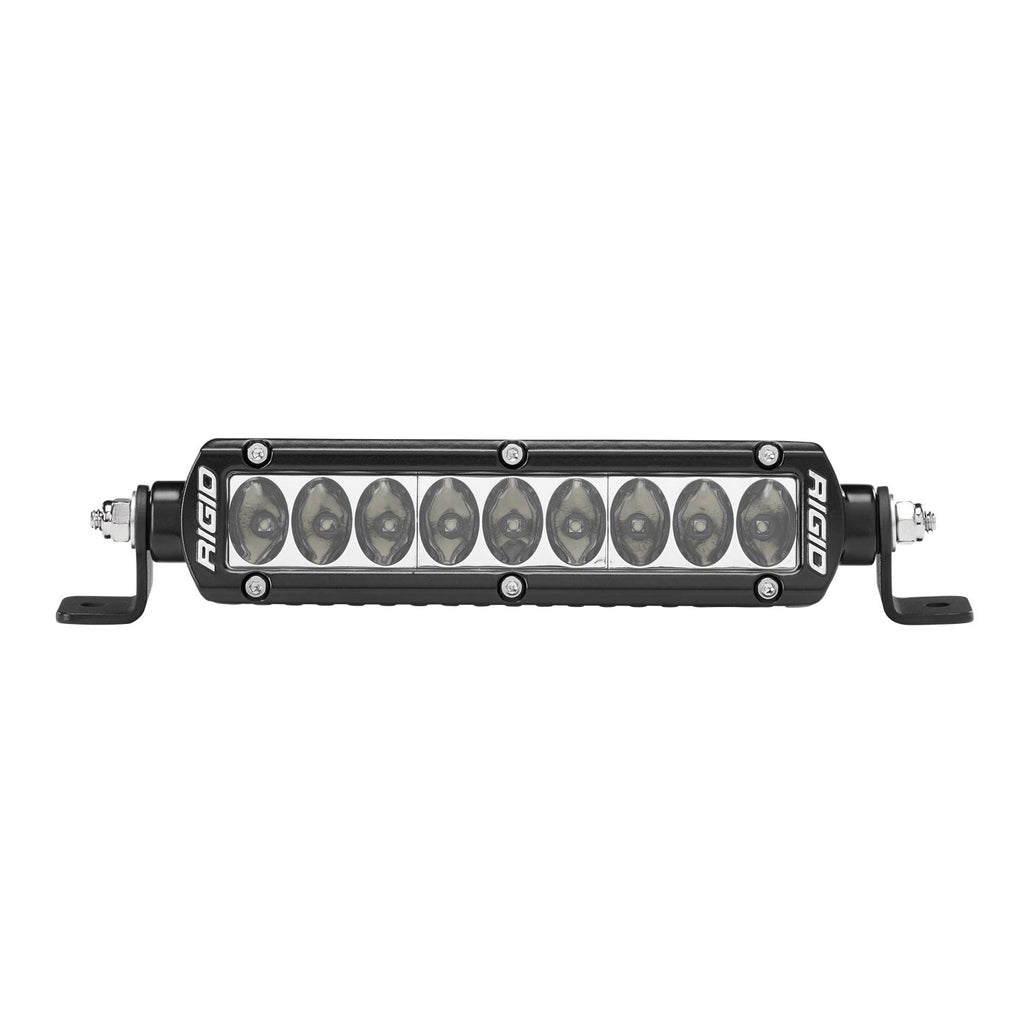 SR-Series Pro LED Light, Driving Optic, 6", Black Housing