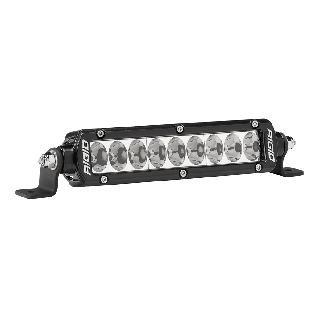 SR-Series Pro LED Light, Driving Optic, 6", Black Housing