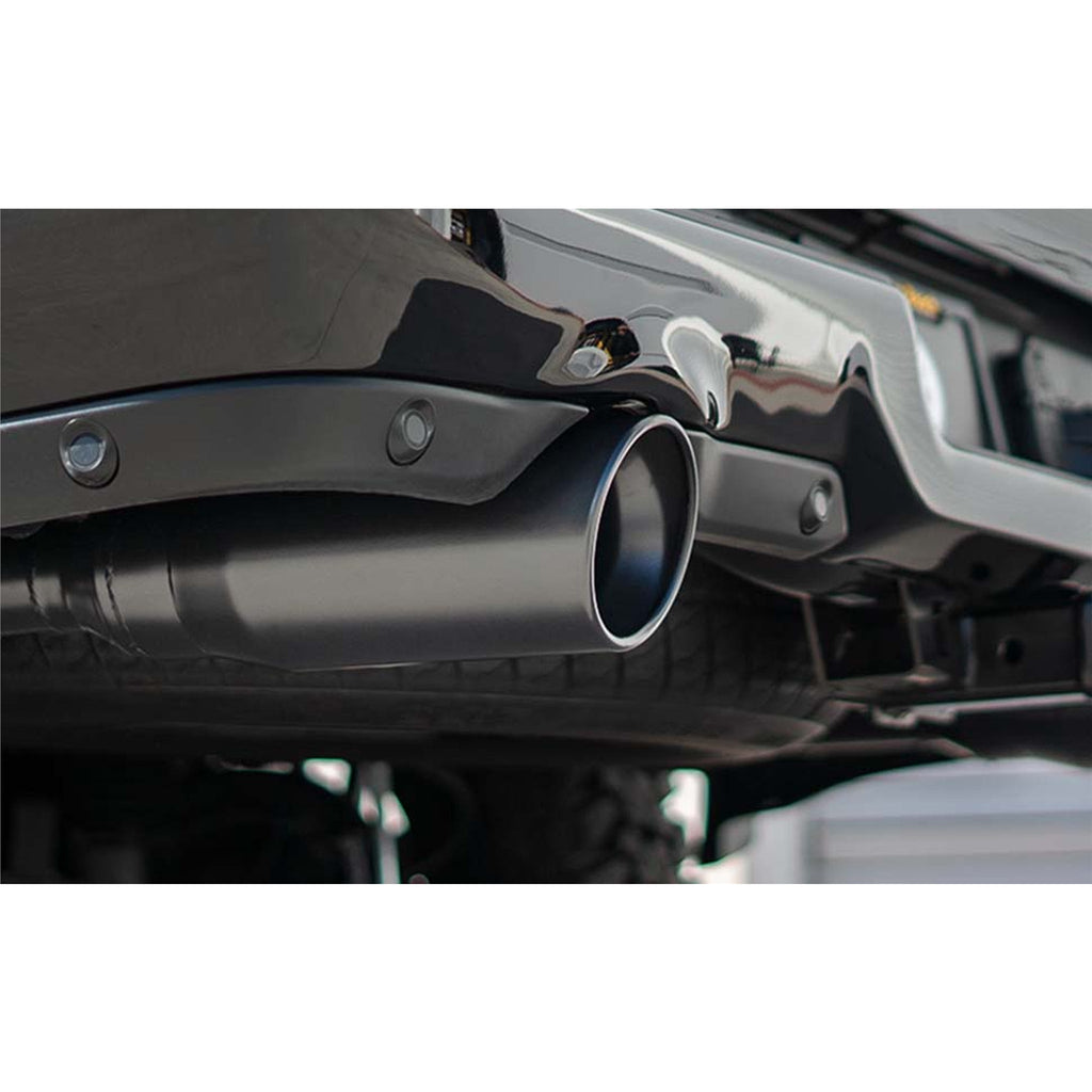 Street Series Black Chrome Axle-Back Exhaust System