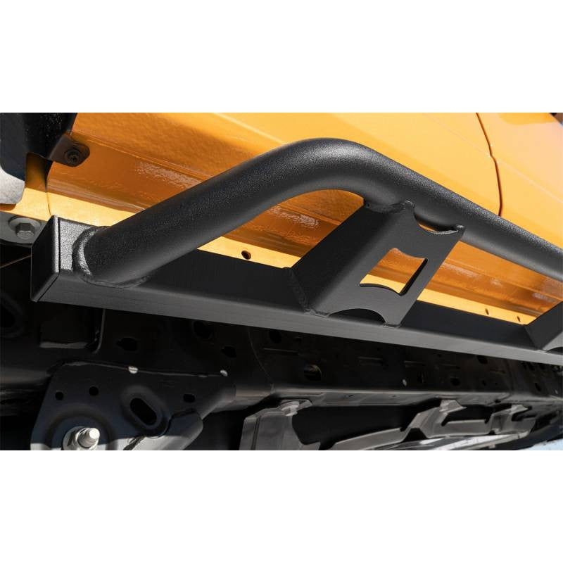 Trailslider Rock Slider Step System - Textured Black (4 Door)