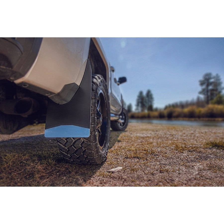 Universal Mud Flaps 14" Wide - Stainless Steel Weight