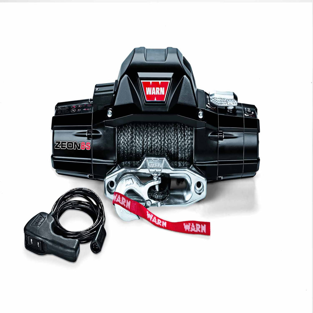 ZEON 8-S Winch with Synthetic Rope - 8000 lb