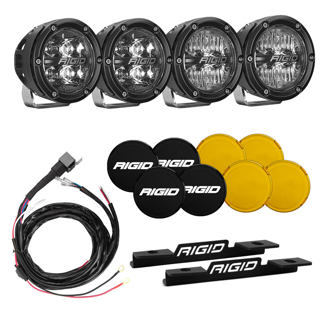 4" 360-Series A-Pillar Driving LED Light Kit