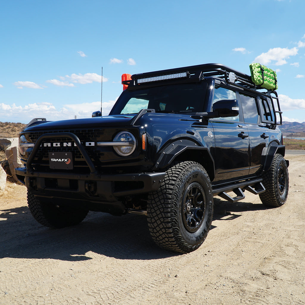 Angled Steel Rear Fender Flares