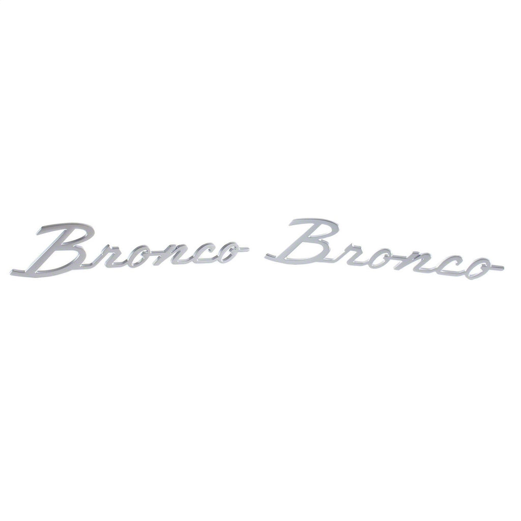 Bronco Emblem Kit