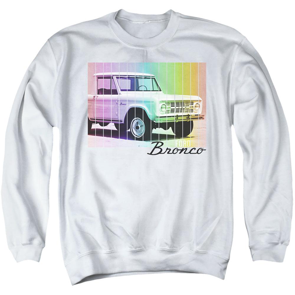 Ford Bronco Retro Rainbow Sweatshirt
