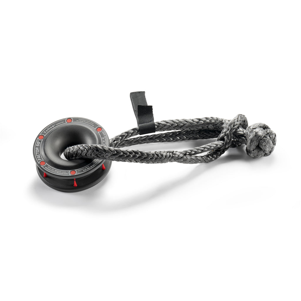 Rope Retention Pulley with Soft Shackle Combo