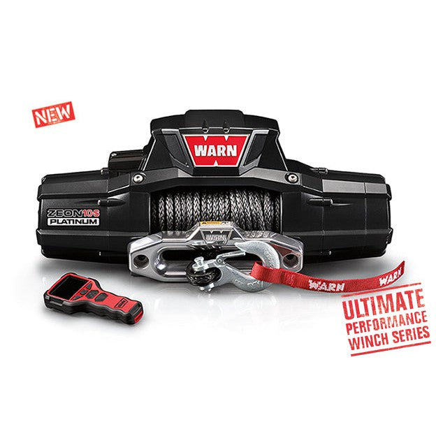 ZEON Platinum 10-S Recovery 10000lb Winch with Synthetic Rope